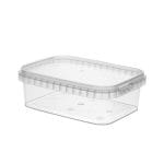 Containers with lids PP - 280 ml, 120 x 90 x 41 mm, transparent