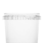 Containers with PP lids 365 ml, Ø93/85 mm, transparent - Image 3