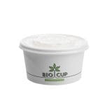PAP/PLA BIOCUP soup containers, 350 ml, Ø115/65 mm, white, 25 pcs. - Image 4