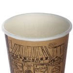 Puodeliai PAP/PE, 180ml, Ø70mm, Finest Selection, vienasluoksniai, 50vnt. - Image 3