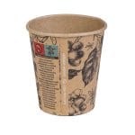 PAP/PE cups, 250 ml, Ø80 mm, All You Need kraft, single-layer, 100 pcs. - Image 2