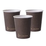 Puodeliai PAP/PE, 250 ml, Ø80 mm, Coffee4you, vienasluoksniai, 100 vnt. - Image 3