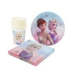 PAP/PE cups, 200 ml, Ø80 mm, white FROZEN II WIND SPIRIT, single-layer, 8 pcs. - Image 5