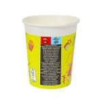 Puodeliai PAP/PE, 200ml, Ø80mm, baltos sp., PEPPA PIG, vienasluoksniai, 8 vnt. - Image 4