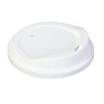 Vāki glāzēm, PS, Ø80mm, daudzkārt lietojamie, balti