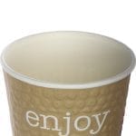 Cups, PPA/PE, 350 ml, Ø90 mm, double-walled, Enjoy Colour Mix, 40 pcs. - Image 2