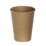PAP/PE cups, 360 ml, Ø90 mm, single-layer, kraft, 50 pcs.