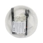 Vienreizlietojamo trauku komplekts Spino 6 personām - Image 3