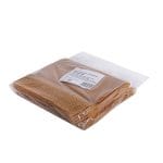 Wood-polymer compound forks, 18.5 cm, brown, reusable, 100 pcs.