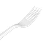 Šakutės, SPINO, PP, 18cm, baltos sp., daugkartinio naudojimo, 12 vnt. - Image 2