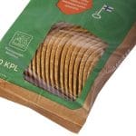 Medžio pl. šakutės 17cm, rudos sp., daugkartinio naudojimo, 20 vnt. - Image 2