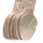 Šaukštai SPINO BIO, mediniai, 16cm, 10 vnt. - Image 2