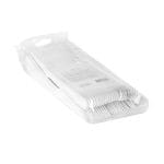 PP knives, 18 cm, white, reusable, 50 pcs. - Image 2
