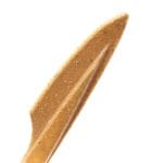 Medžio-polimero sudėtiniai peiliai 18,5cm, rudos sp., daugkartinio naudojimo, 100 vnt. - Image 2