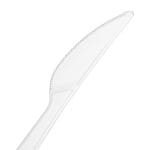 Peiliai SPINO, PP, 18cm, baltos sp., daugkartinio naudojimo, 12 vnt. - Image 2