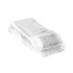 Tējkarotes PP 15cm, 50gb.,baltas, daudzreiz liet. - Image 2