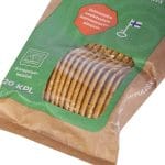 Wood fibre spoons 17 cm, brown, reusable, 20 pcs. - Image 2