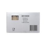 Zobu bakstāmie kociņi, 65mm, individuālā iepakojumā, iepakojumā 1000gab.