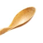 Tea spoons made of wood-polymer compound, 13.5 cm, brown, reusable, 100 pcs. - Image 2