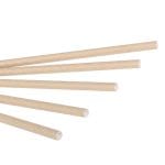 Paper cocktail straws, 155 mm, Ø6 mm, kraft, 250 pcs. - Image 3