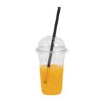 Cocktail straws PP 220 mm, Ø7 mm, black, reusable, 500 pcs. - Image 4