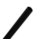 Cocktail straws PP, 155 mm, Ø7 mm, black, reusable, 500 pcs. - Image 2