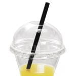 Cocktail straws PP, 155 mm, Ø7 mm, black, reusable, 500 pcs. - Image 4