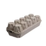 Paper boxes for 10 eggs, with lid, grey, 154 pcs. - Image 2