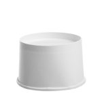 RAP/PE bowls, 245 ml, Ø93 mm, white, 25 pcs. - Image 2