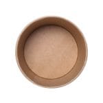 Containers, 320 ml, Ø120 mm, kraft, 50 pcs. - Image 2