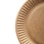 Paper plates, Ø15 cm, kraft, 100 pcs. - Image 2