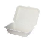 BIOBOX cukranendrių pl. indeliai, 180x130x68mm, su dangteliu, baltos sp., 50vnt.