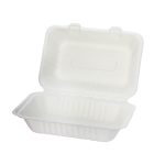 BIOBOX cukranendrių pl. indeliai, 228x154x80mm, su dangteliu, baltos sp., 50 vnt.