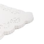 Popierinės 250 x 380 mm servetėlės tortams, baltos sp., pakuotėje 100 vnt. - Image 2