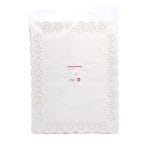 Paper napkins 360 x 460 mm for cakes, white, in packs of 250. - Image 3