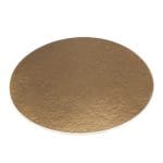 Auksiniai padėkliukai, apvalūs, PAP/PET, Ø20 cm, (1050 gsm) 100 vnt. - Image 2