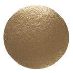 Gold coasters, round, PAP/PET, Ø26 cm, (1050gsm) 100 pcs.