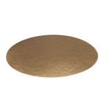 Zelta paliktņi, apaļi, PAP/PET, Ø 30cm (1050gsm), iepakojumā 100gab. - Image 2