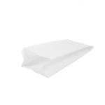 Paper bags 120x70x240mm, PAP, 35gsm, white - Image 2