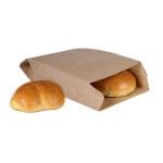 Paper bags 160x55x280mm, PAP, 35gsm, brown - Image 3