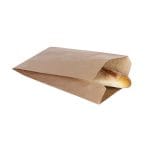 Paper bags 200x90x340mm, PAP, 35gsm, brown - Image 3