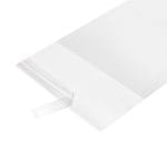 Aizlīmējami maisi, 130x330mm, 30µm, caurspīdīgi, BOPP, iepakojumā 200gab. - Image 4