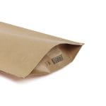 Dāvanu maiss ar plakaniem rokturiem pudelēm 230x90x380mm, PAP, 90gsm, brūns - Image 4