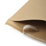 Kurjeraploksne, 340x370mm, PAP, 120gsm, brūna, atkārtoti aizlīmējama - Image 3