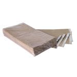 Paper grill bags 180x65x330mm, PAP+ALU, 60gsm, brown - Image 3