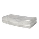 Polypropylene bags with a rectangular bottom, 13.5x7x29cm, transparent, pack of 100. - Image 2