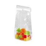 Polypropylene bags with rectangular bottom 8x4.5x23.5cm, transparent, in packs of 100. - Image 2