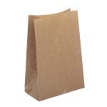 Popieriniai maišeliai 220x110x320mm, PAP, 60gsm, rudos sp. - Image 4