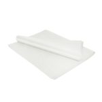 Zīdpapīrs loksnēs, 500x750mm, balts, 18gsm, iepakojumā 24gab.