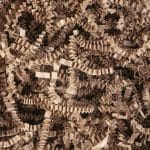 Paper shreds, 4 mm, brown, 5 kg